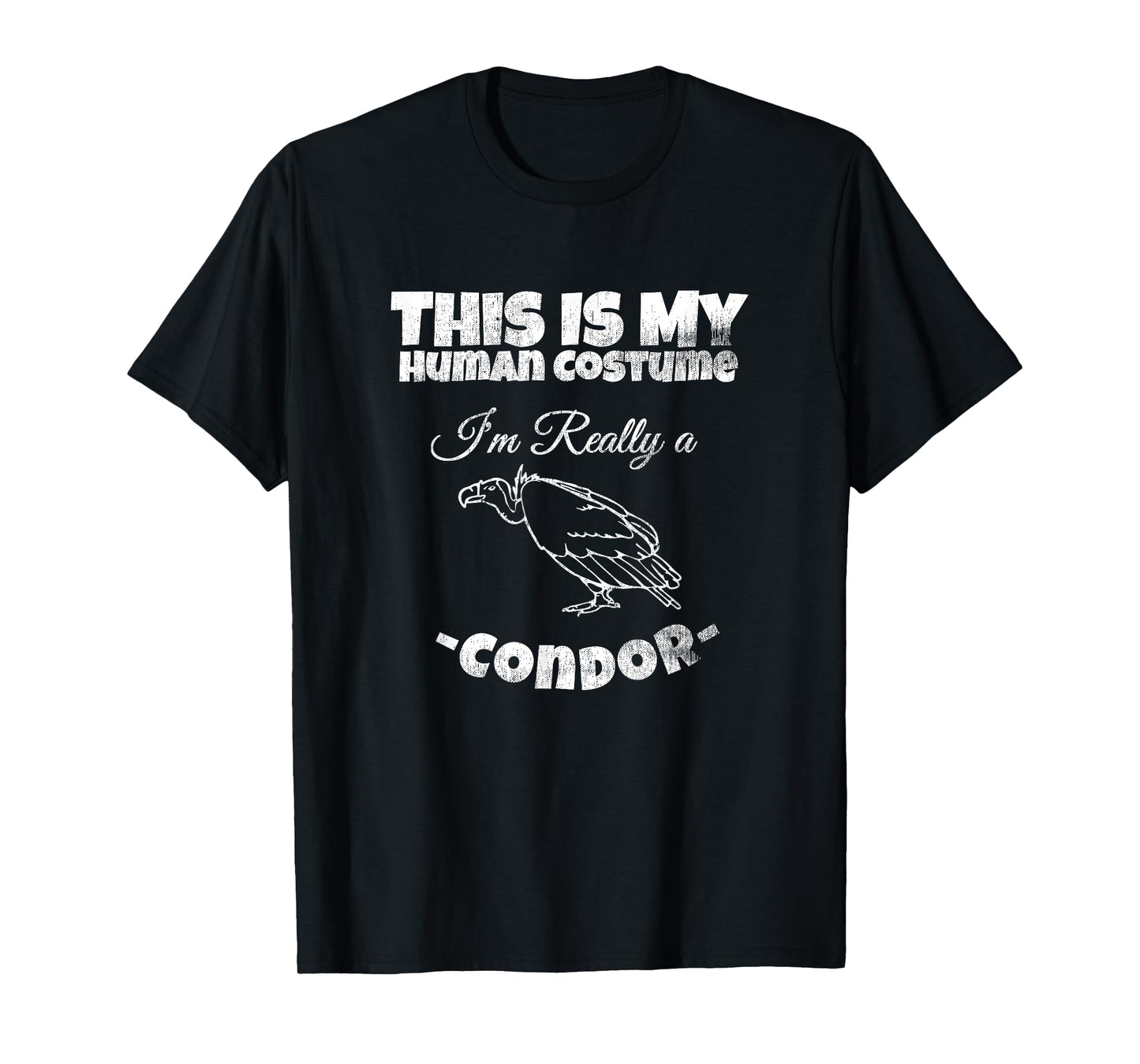 Condor Bird Human Costume Tee Cute Christmas Costume Gift T-Shirt