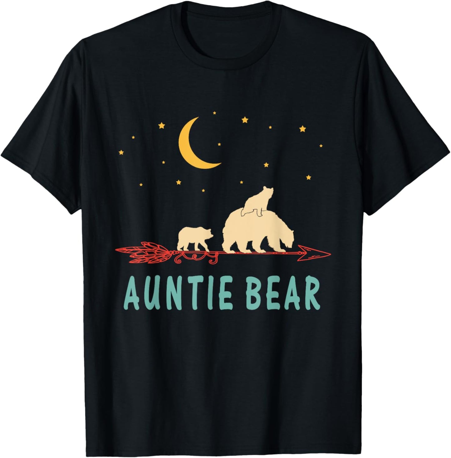 Auntie Bear with 2 Cubs Shirt Twice Blessed Auntie Bear T-Shirt