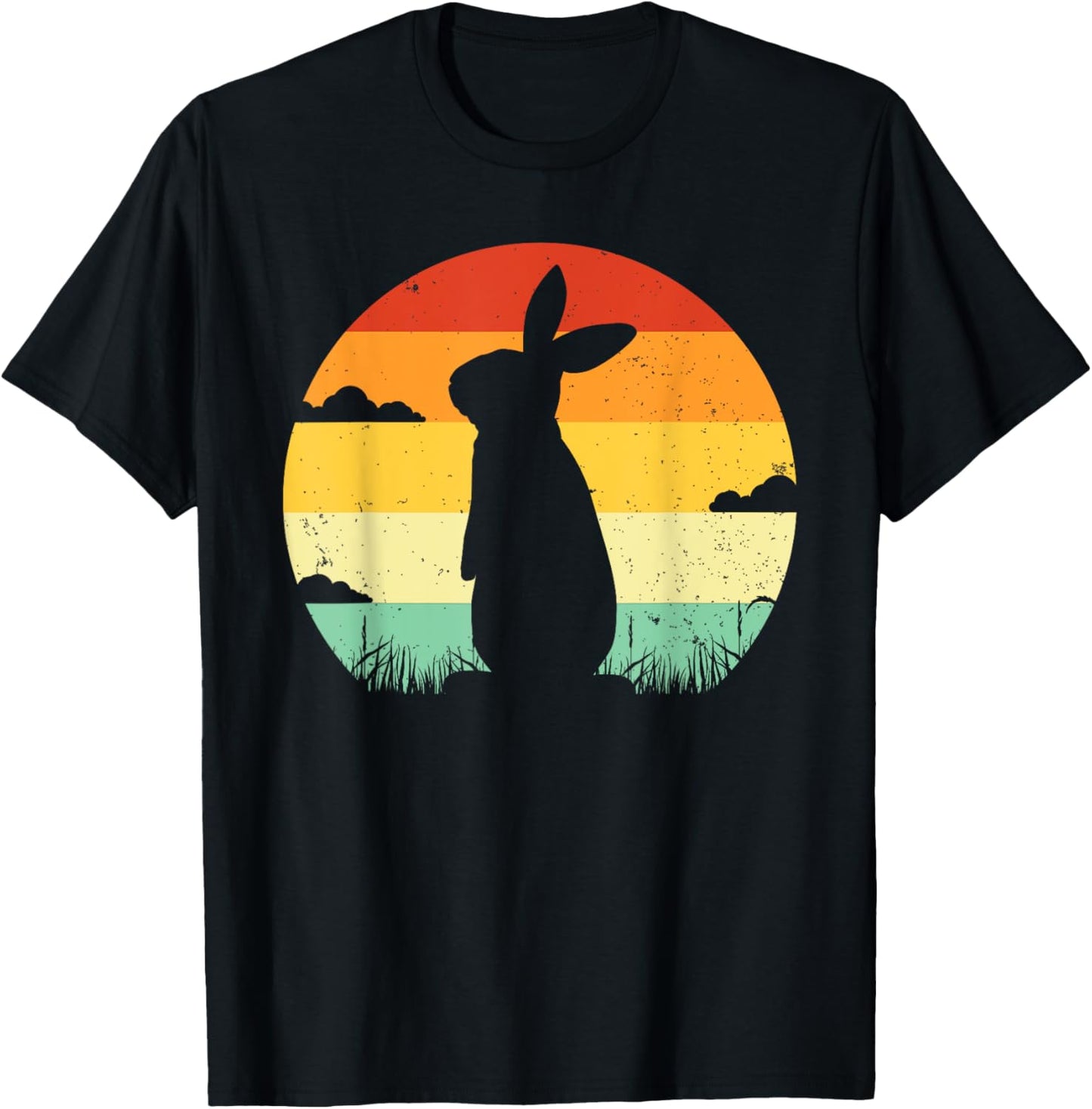 Rabbit Retro Vintage 80s Style Bunny Lover T-Shirt
