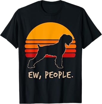 Black Russian Terrier Retro T-Shirt