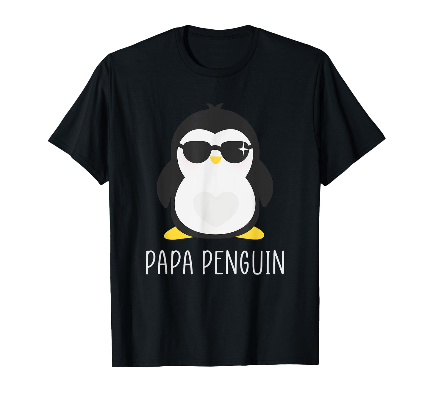 Penguin Papa - Father's Funny & Cute Dad Gift T-Shirt