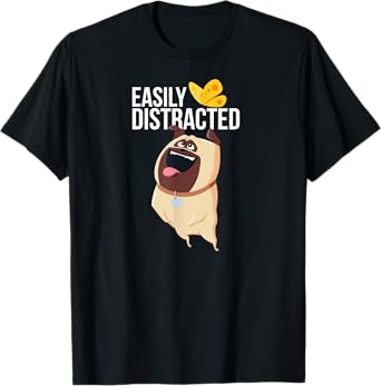 The Secret Life of Pets 2 Mel Easily Distracted T-Shirt