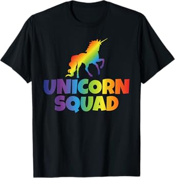 Fantasy Shirt Unicorn Squad Magical Tees Women Kids Men Gift T-Shirt