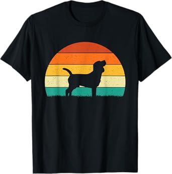 Retro Vintage Beagle - Dog Lover Animal Lover Puppy T-Shirt