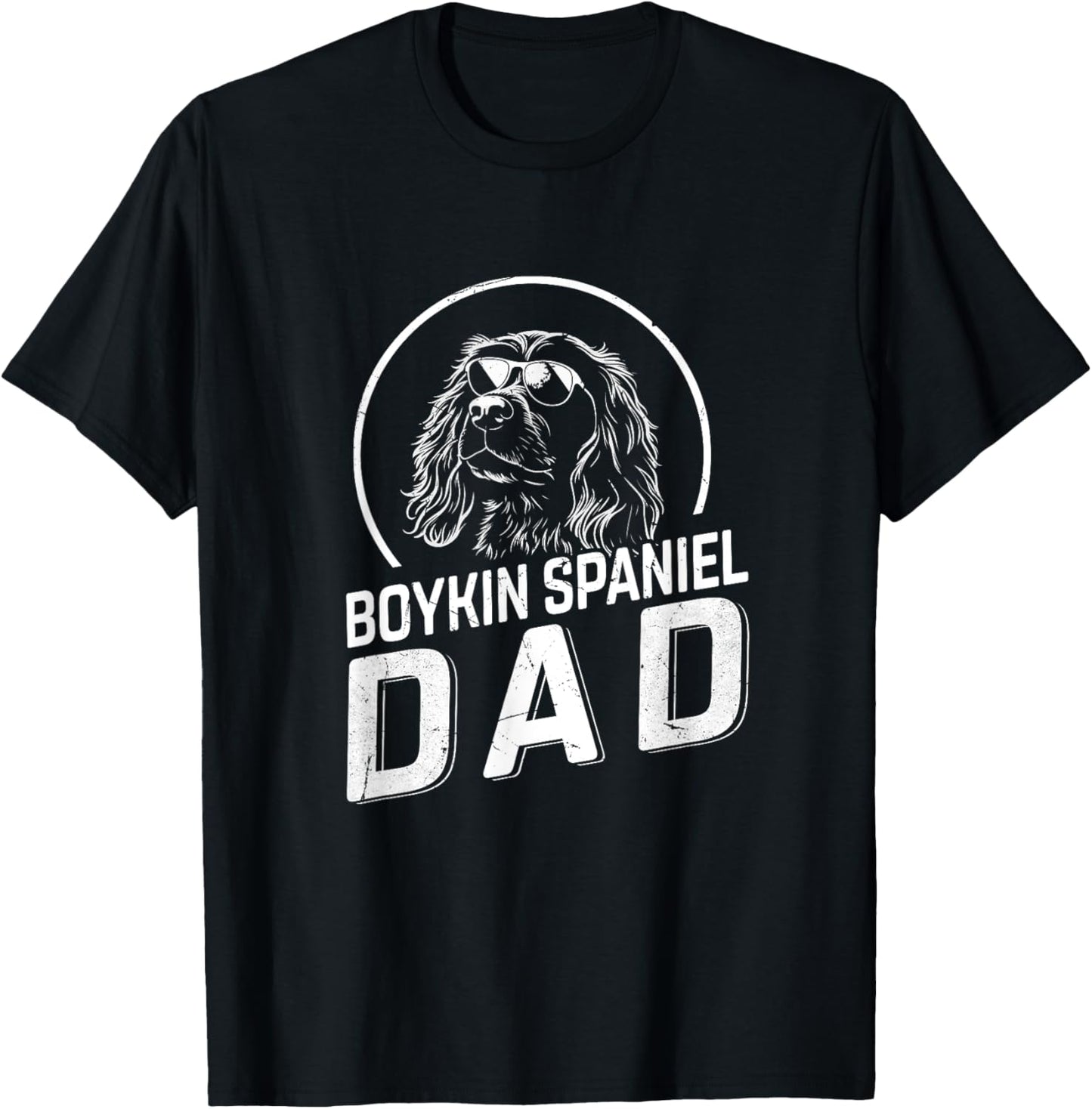 Boykin Spaniel Dad Dog Owner Gifts Men Dog Dad Father's Day T-Shirt