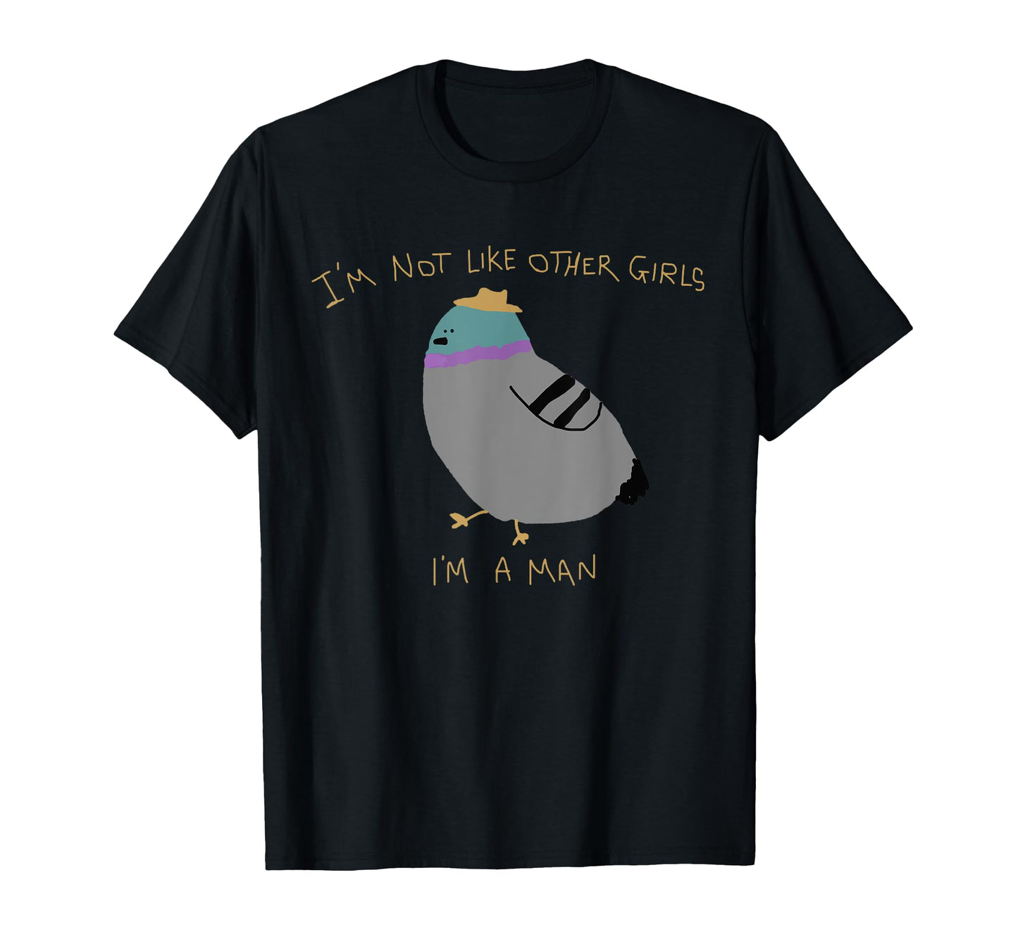 Women Men I'm Not Like Other Girls Funny Birds Meme T-Shirt