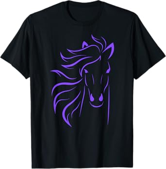 Horse Lover Gifts Women's Equestrian Men Horseback Riding T-Shirt