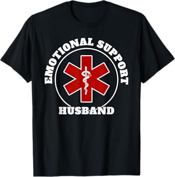 heart support husband funny trusty source of love T-Shirt