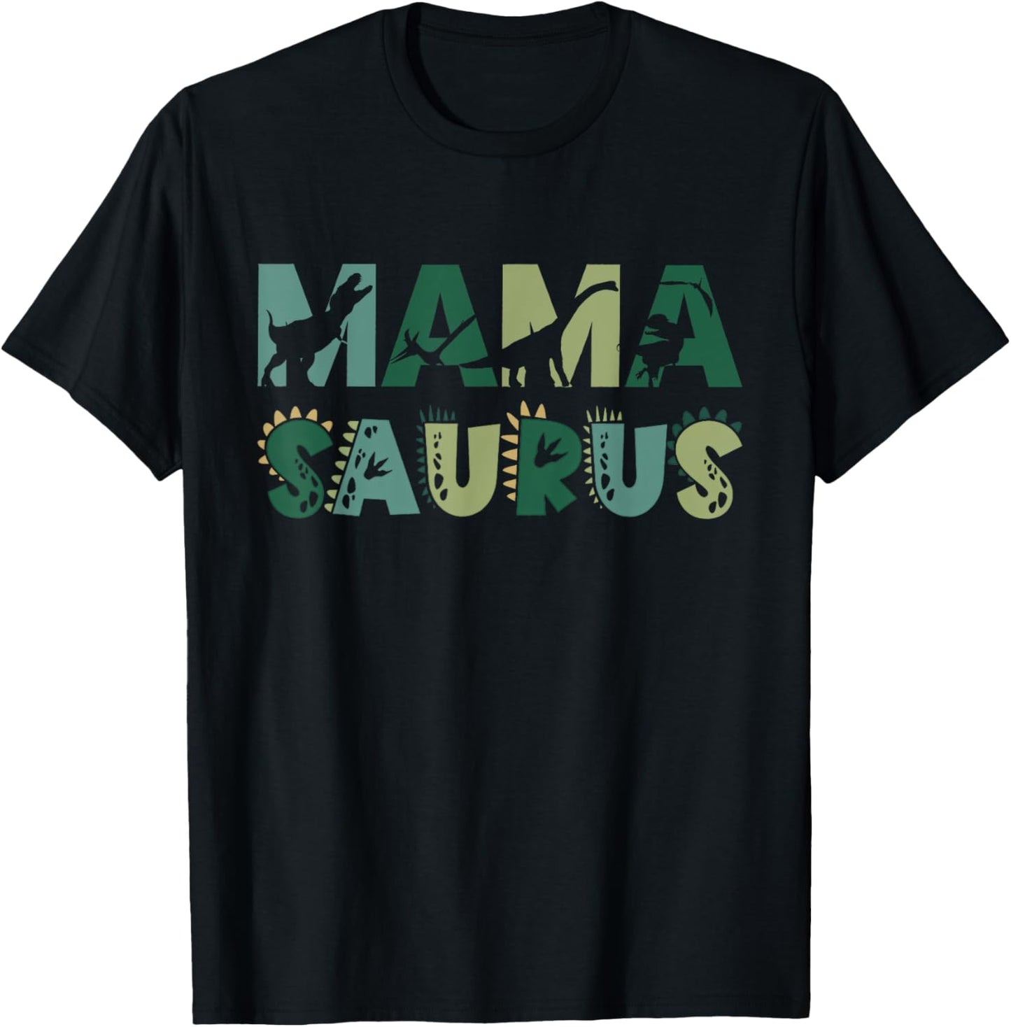Mama Saurus Matching Family Birthday Dinosaur Men Women Kids T-Shirt