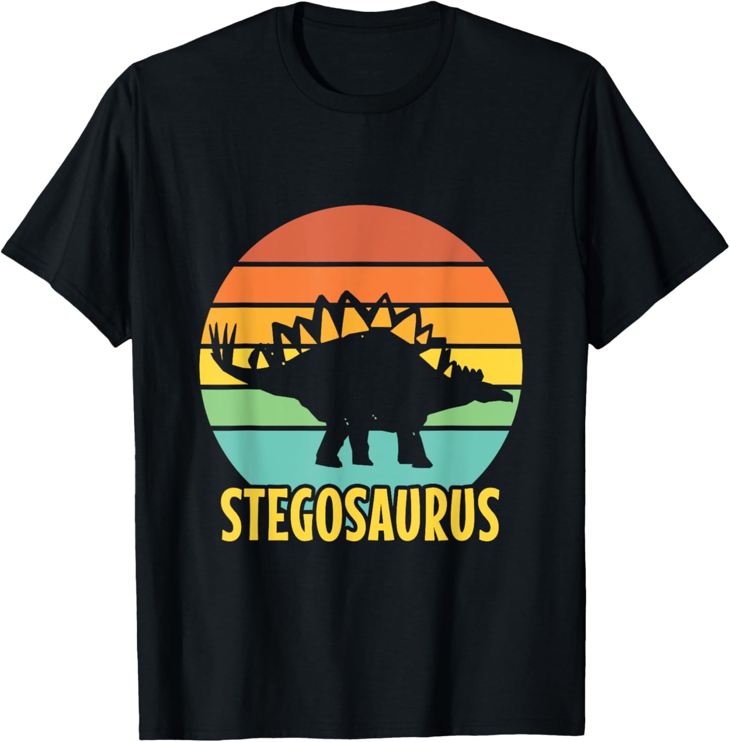 Crazy Stegosaurus Dinosaurs Gift for Park & Jurassic Lovers T-Shirt