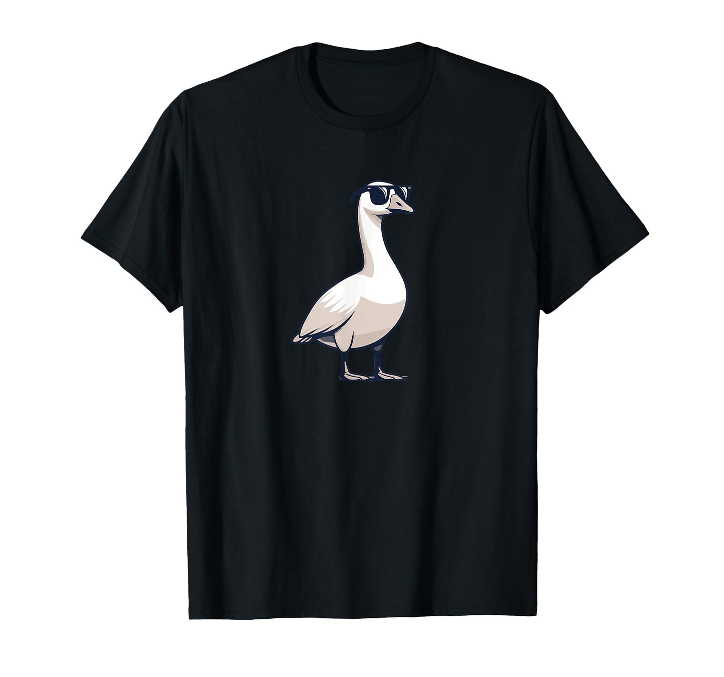Goose With Sunglasses - Funny Bird Lake Pond Geese T-Shirt