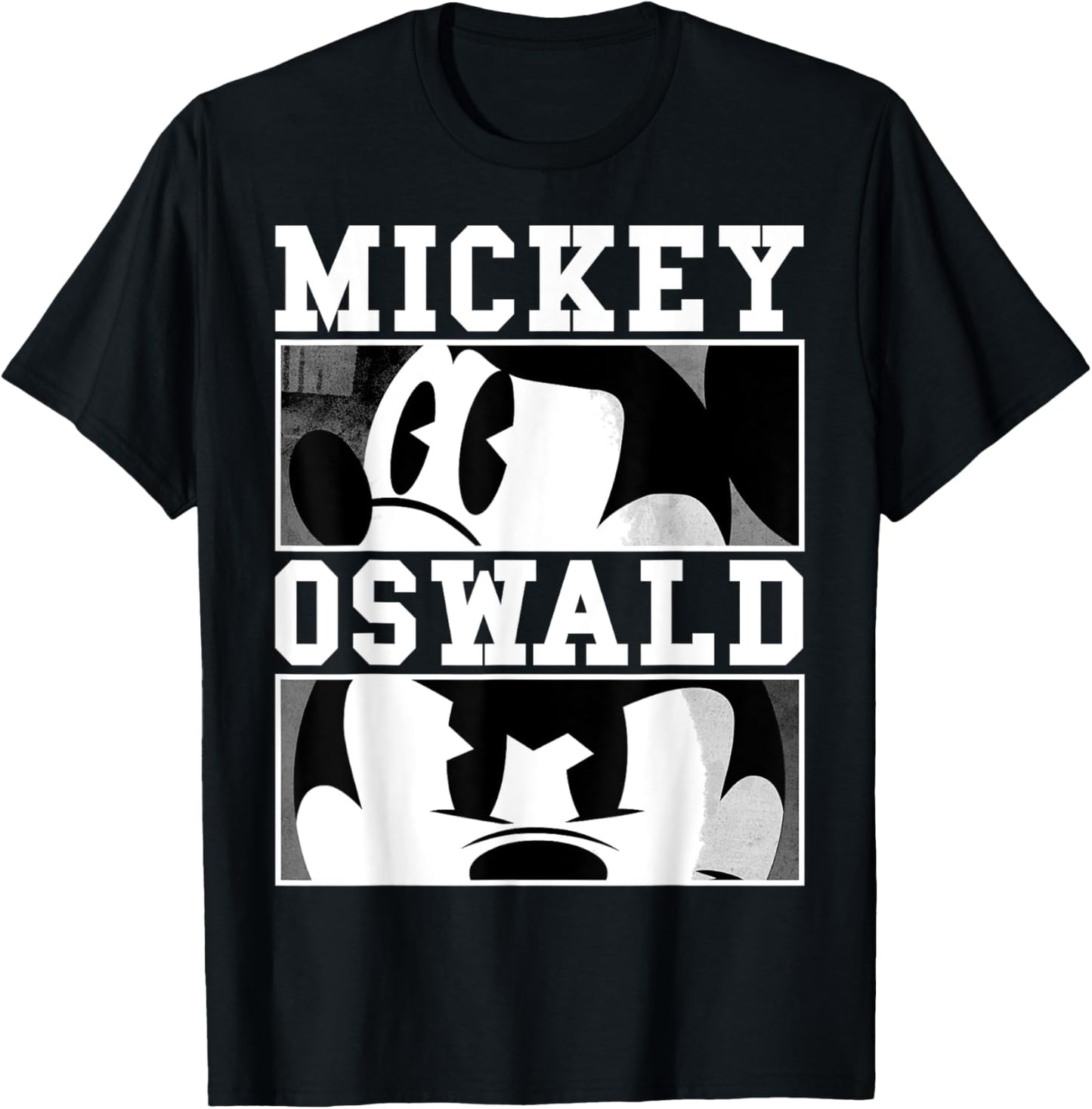 Disney Epic Mickey And Oswald Panels T-Shirt