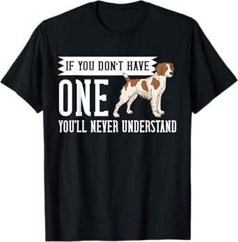 French Brittany Spaniel Puppies Owner Lover T-Shirt