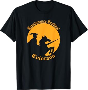 Renaissance Festival Colorado Knight & Horse T-Shirt
