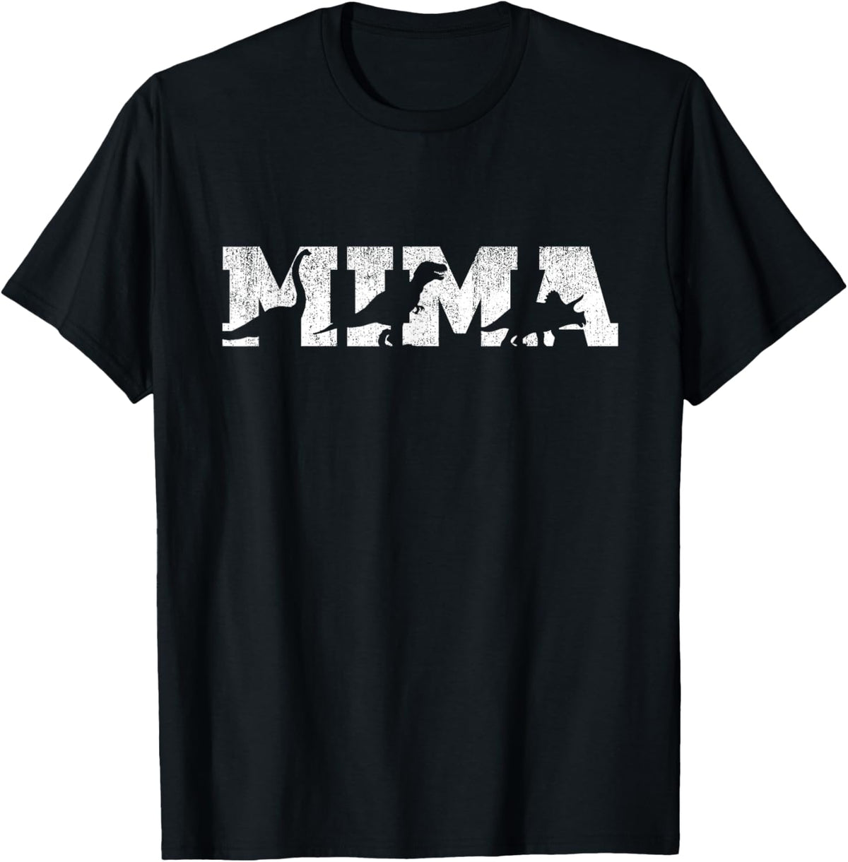Mima Dinosaur Saurus Boys Girls Mothers Day Gift Idea T-Shirt