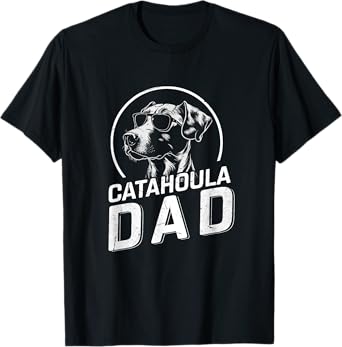 Catahoula Dad Dog Owner Gifts Men Funny Dog Dad Father's Day T-Shirt