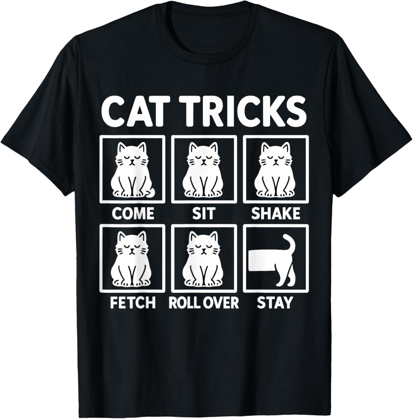Cat Tricks Cat Owner T-Shirt