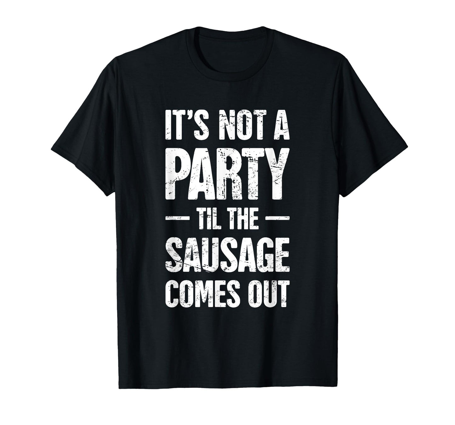 Smoked Meats / Distressed Funny Sausage Making T-Shirt