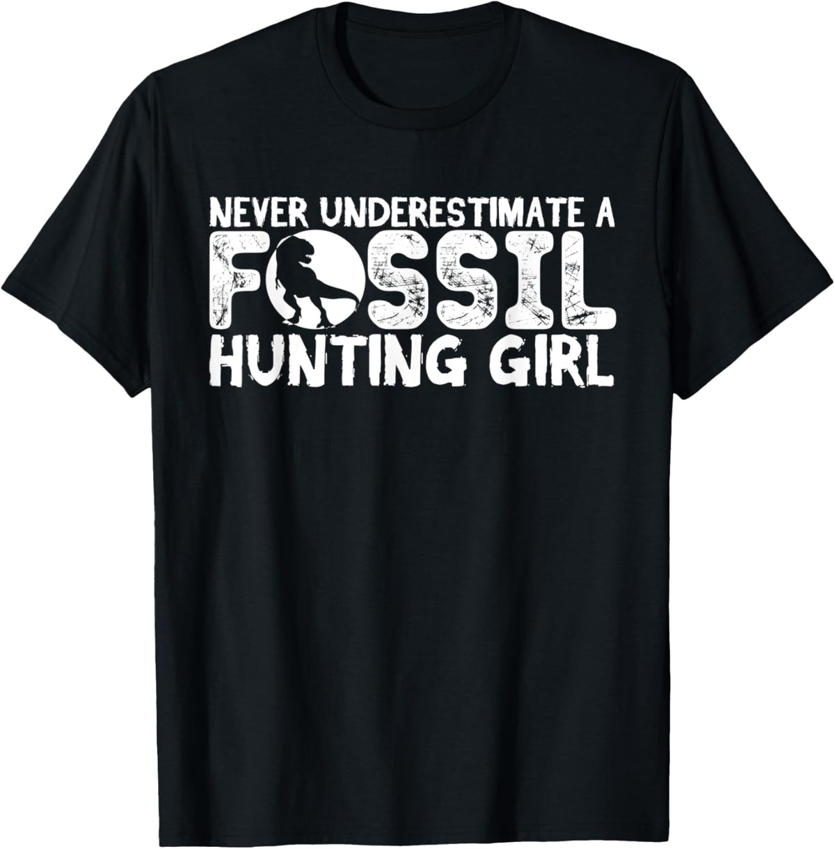 Palentologist Girl Joke Fossil Dinosaur Dino Paleontology T-Shirt