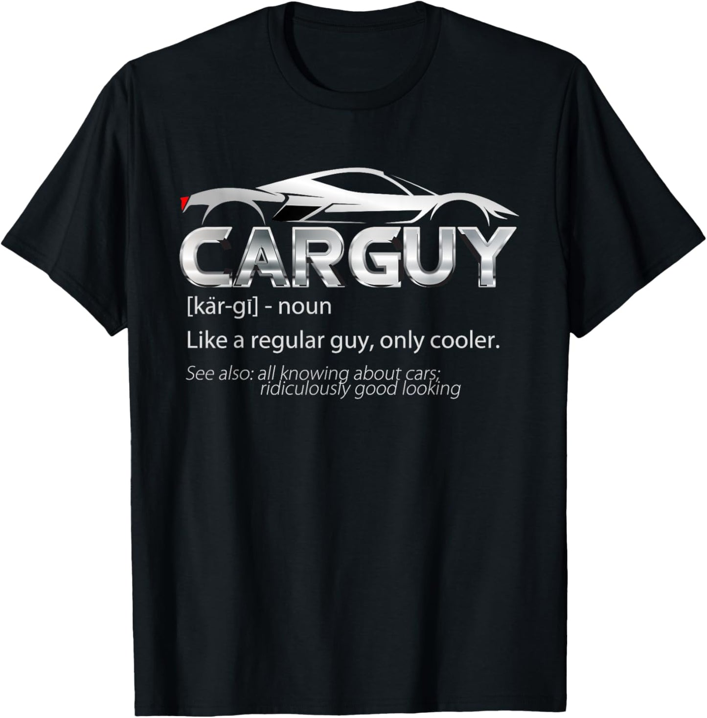 Car Guy Sport Car Fathers Day Car Mechanic Race Car Driver T-Shirt