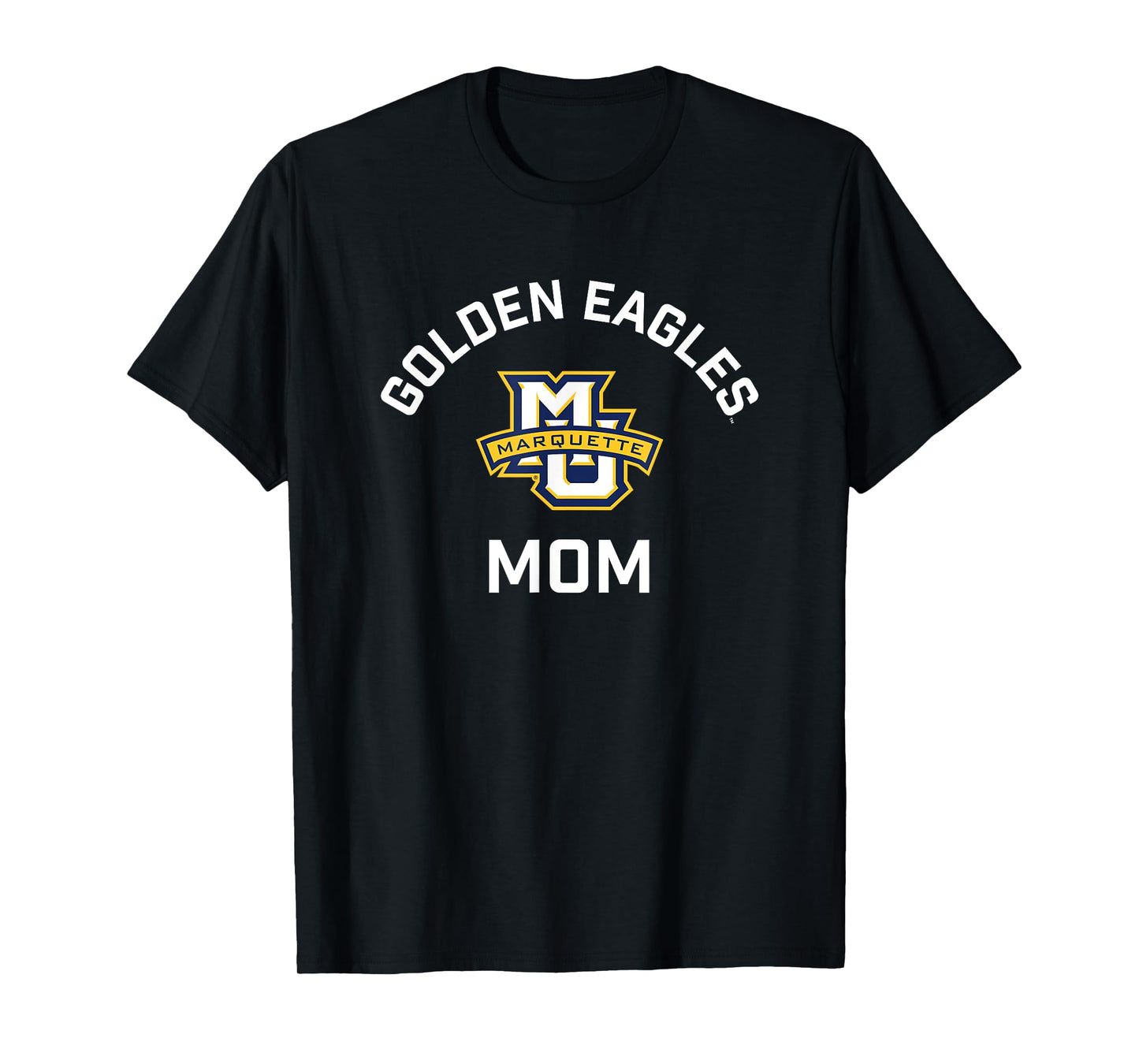 Marquette University Golden Eagles Arched Mom T-Shirt