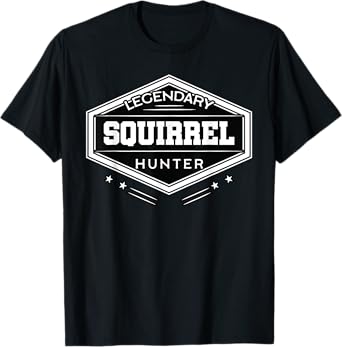 Hunt Squirrel Prey Hunting Marrmots Hunter Chipmunks Gift T-Shirt