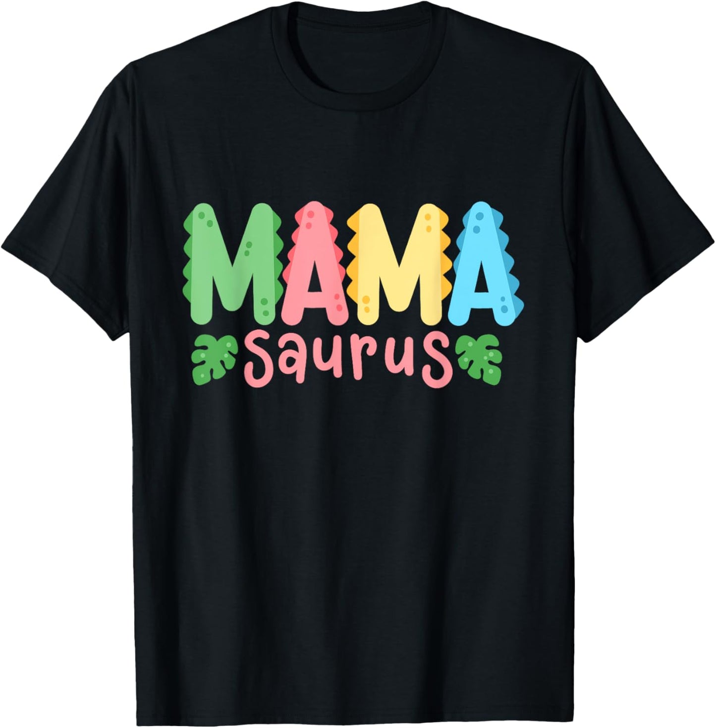Mama Saurus Kids Dinosaur Birthday Party Family Matching T-Shirt