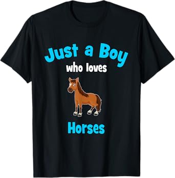 Horse Shirt for Boys | Children's Horse T-Shirt