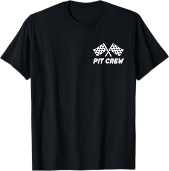 Pit Crew Costume For Racing Car Parties T-Shirt