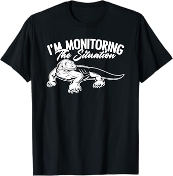 Pet Monitor Lizard Funny Reptile Quote Herpetologist T-Shirt