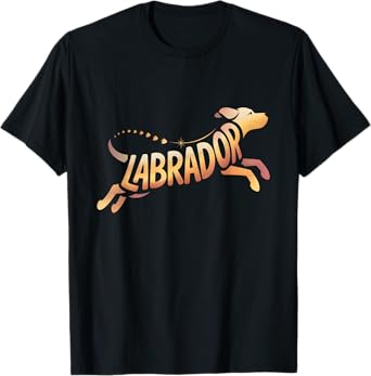 Labrador Retriever Dog Womens Men Kids T-Shirt