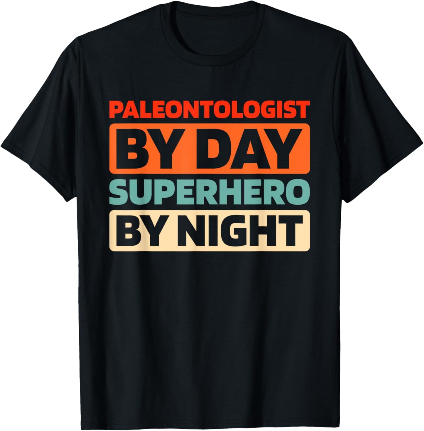 Retro Fossil Expert Dinosaur Study - Vintage Paleontologist T-Shirt