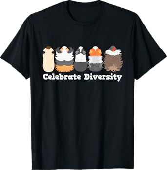 Celebrate Diversity Guinea Pig T-Shirt