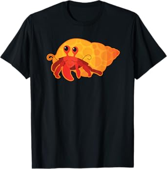Hermit Crab T-shirt Cute Pets Ocean Beach Tee