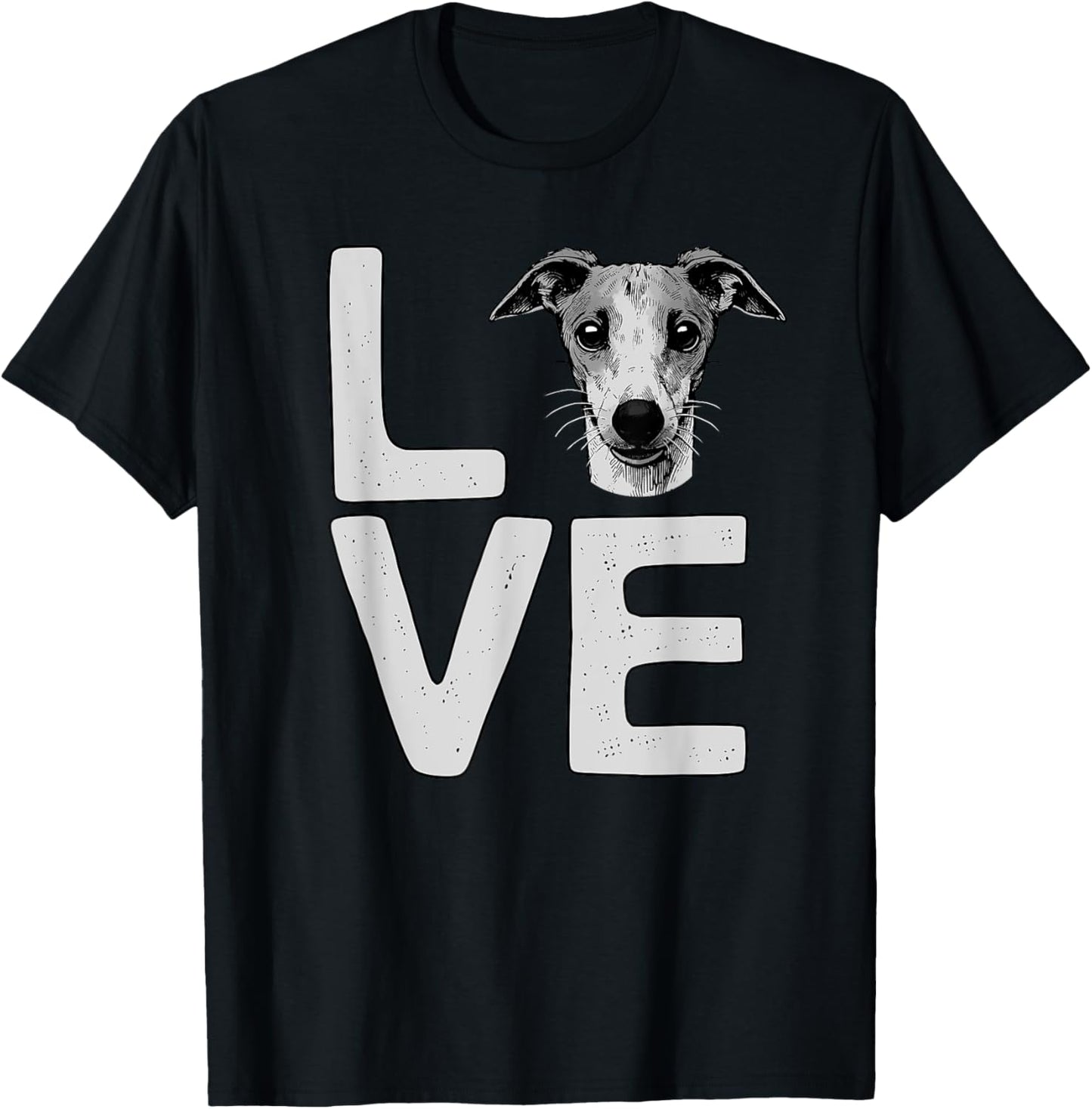 Whippet Art For Men Women Kids Whippet Dog Lover Whippet T-Shirt