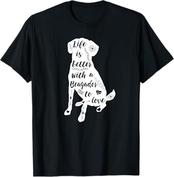 Beagador Design for Beagador Dog Lovers T-Shirt for Men Women Girls Kids