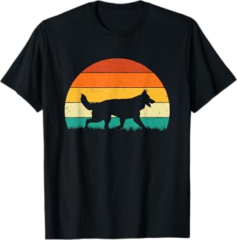 Retro Vintage German Shepherd - Dog Lover Pet Trainer T-Shirt