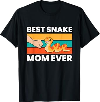 Pet Snake Best Snake Mom Ever T-Shirt