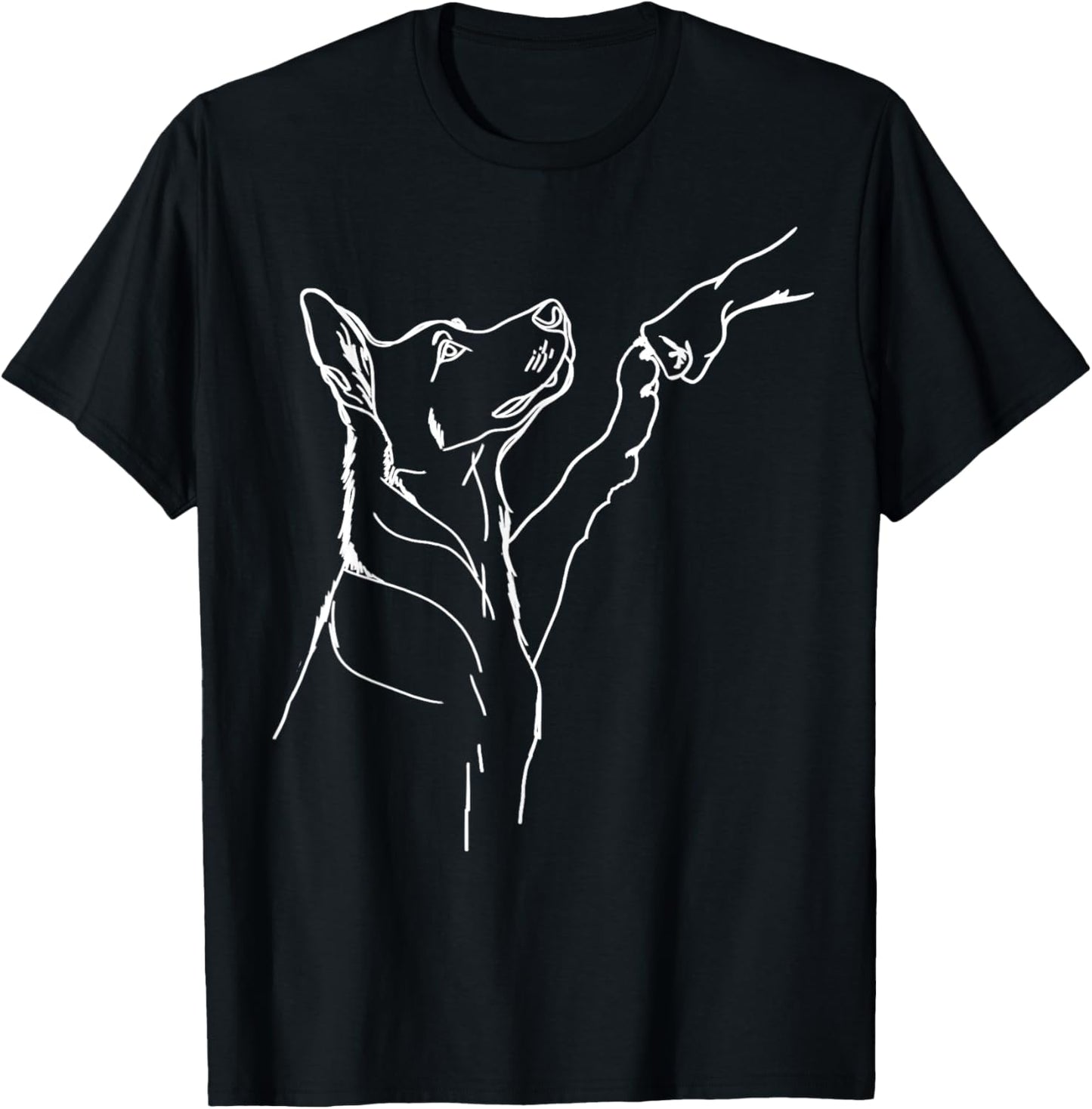 German Shepherd Fist Bump, Dog Fist Bump, German Shepherd T-Shirt