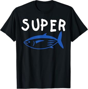 Super Tuna Fish Army Funny Kpop Music Gifts Men Women Kid T-Shirt