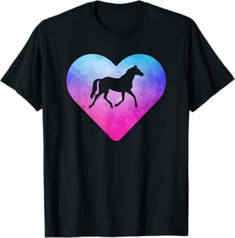 Women or Girls Horse T-Shirt