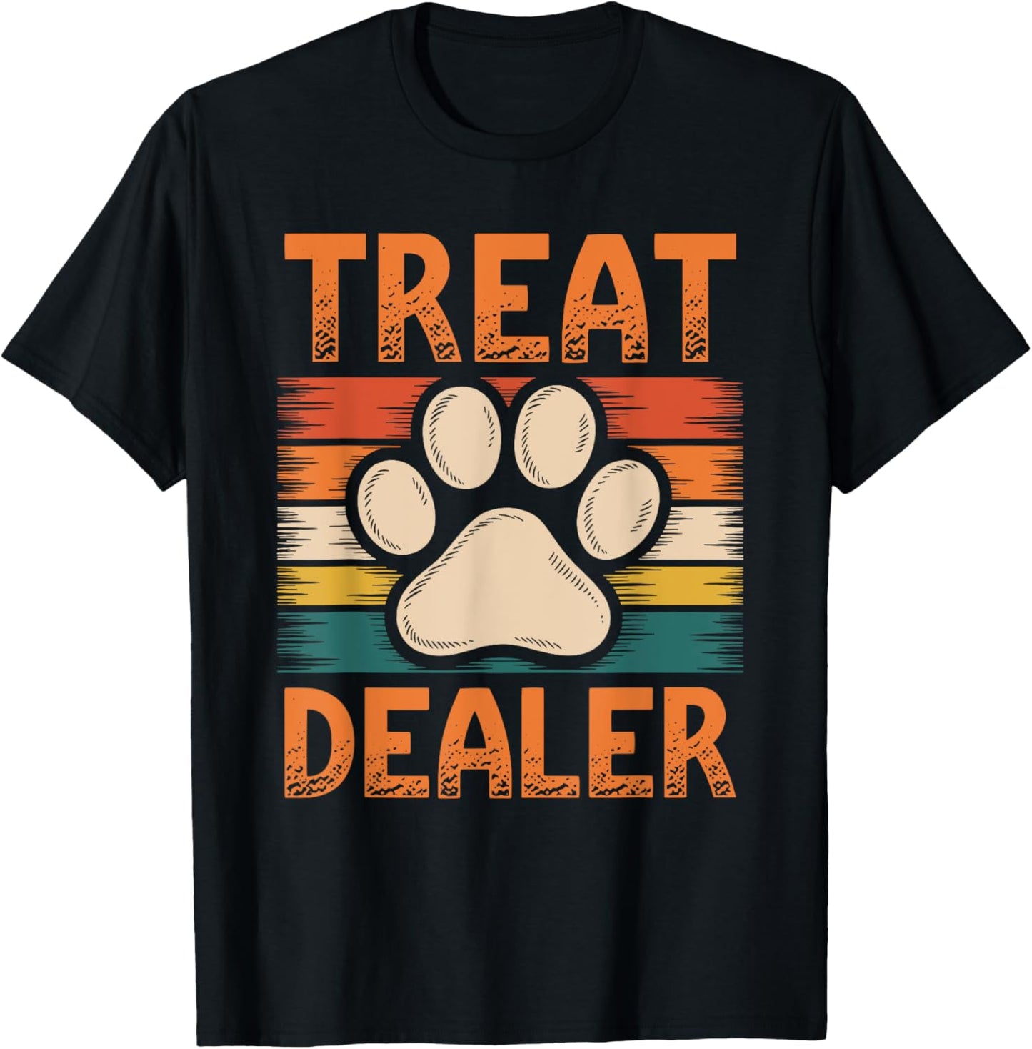 Treat Dealer Mens Funny Mens Treat Dealer T-Shirt