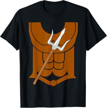 King God Of The Sea Roman Neptune Poseidon Costume T-Shirt