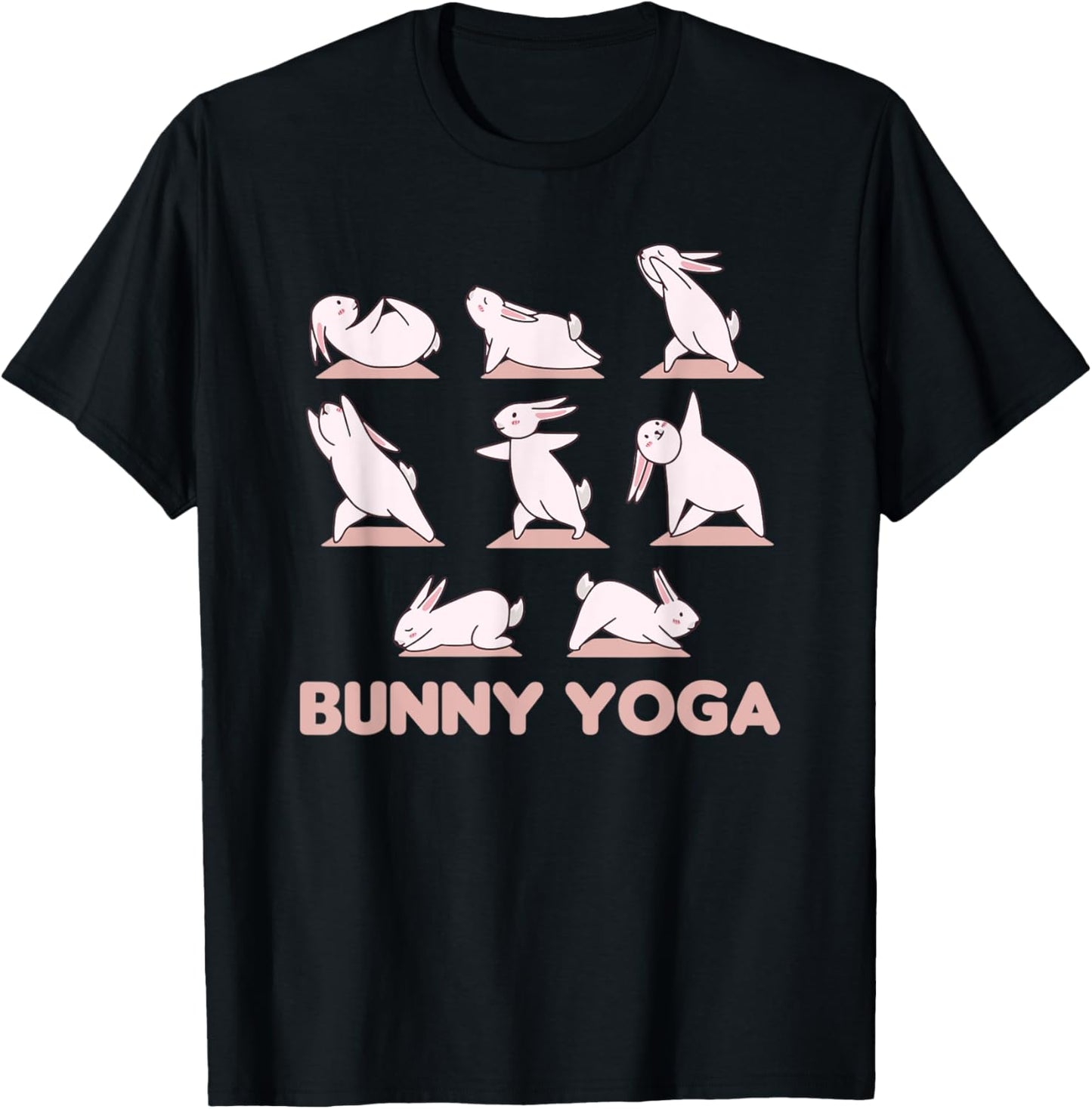 Bunny Yoga Cute Rabbits Do Sport Bunny Yoga T-Shirt