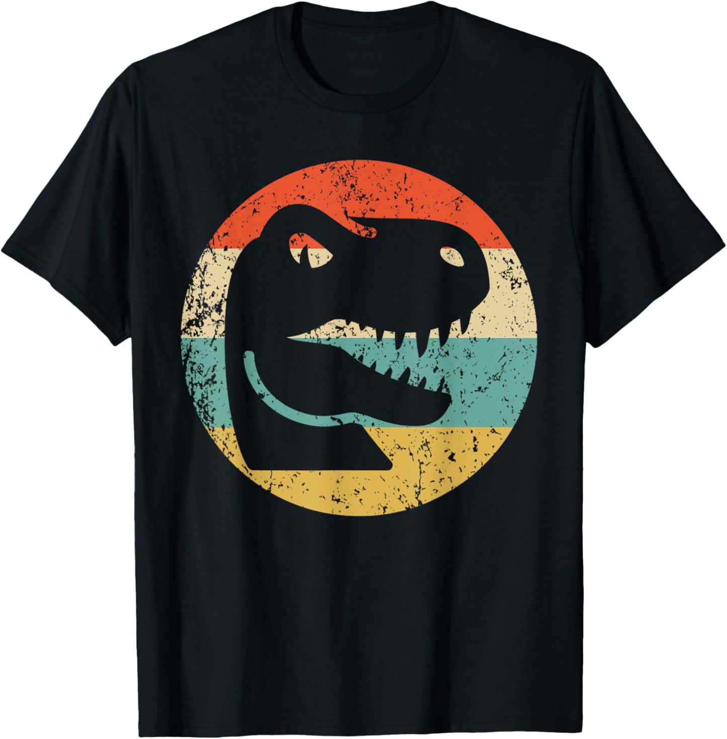 Tyrannosaurus Rex T Rex Retro Style Dinosaur T-Shirt
