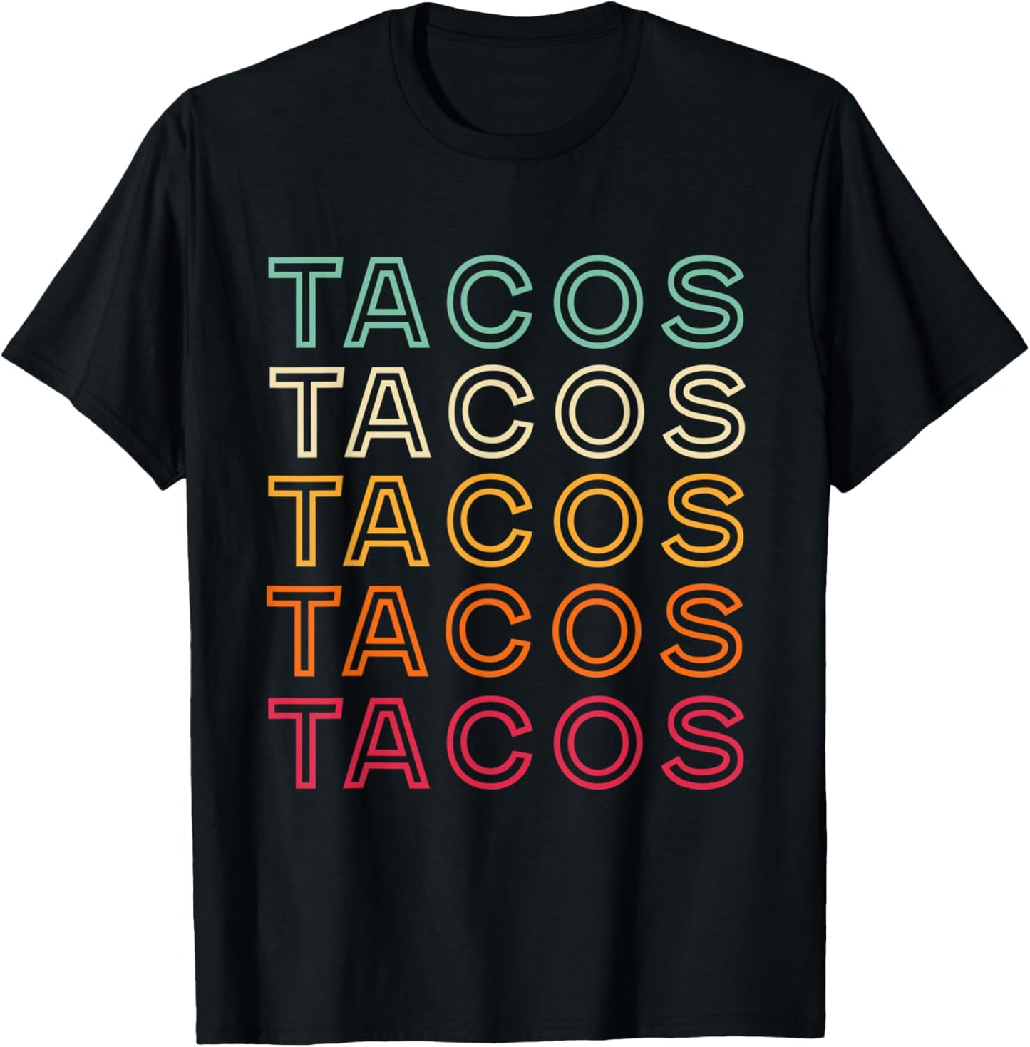 Retro Tacos Vintage Tacos T-Shirt