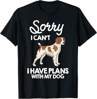 French Brittany Spaniel Puppies Owner Lover T-Shirt