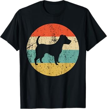 Jack Russell Terrier Shirt - Vintage Retro Dog T-Shirt T-Shirt