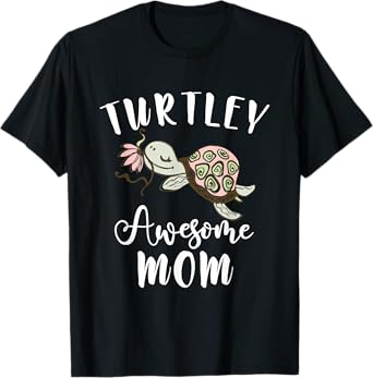 Ocean Animal Lover Mom Mothers Day Gift Idea Turtle T-Shirt