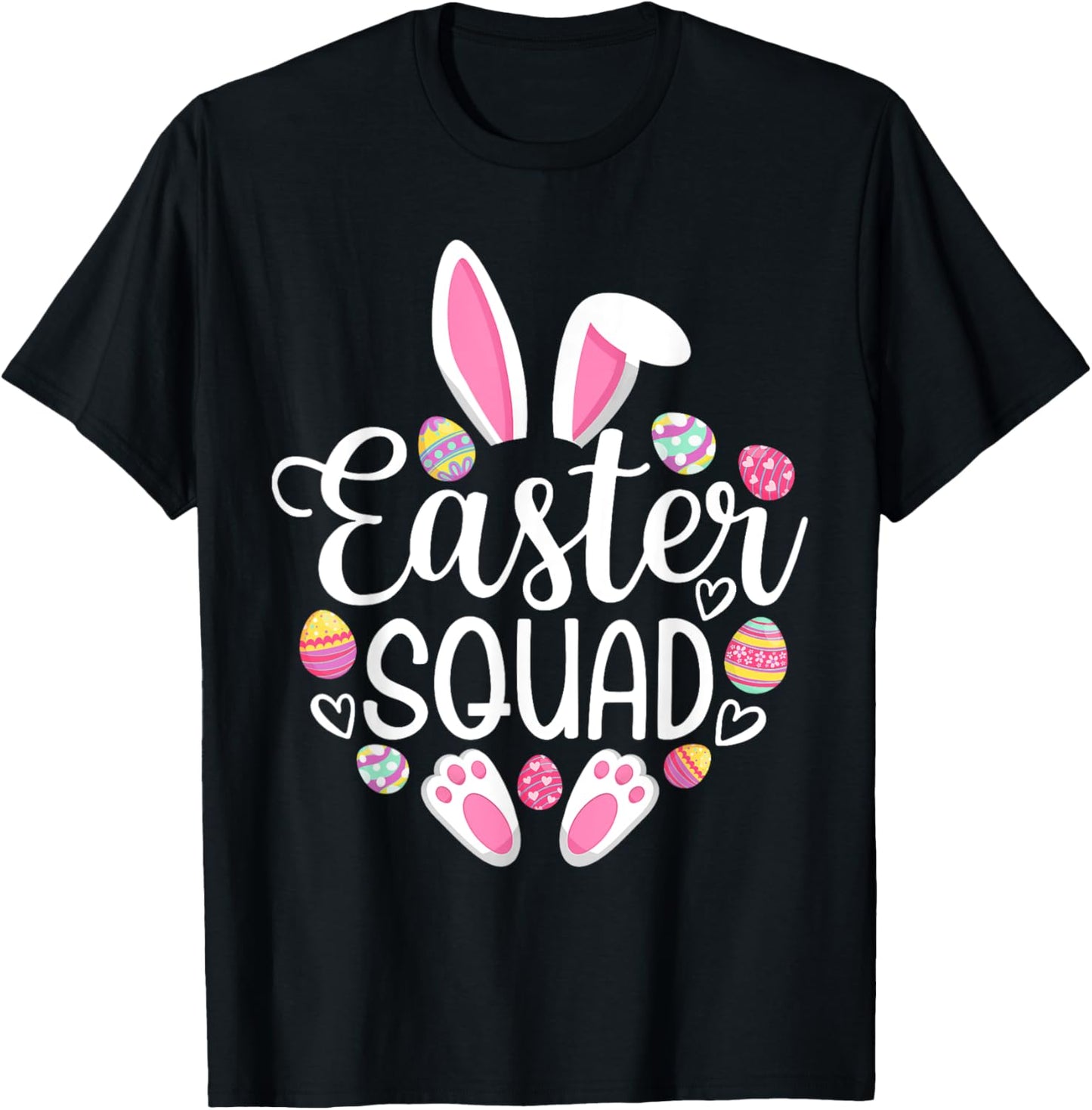 Easter Squad Bunny Rabbit Funny Easter Day Family Matching T-Shirt